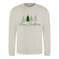 Merry Christmas Family Tree Crew Sweatshirt