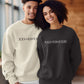 Personalised Roman Numeral Sweatshirt, Special Date Anniversary Hoodies