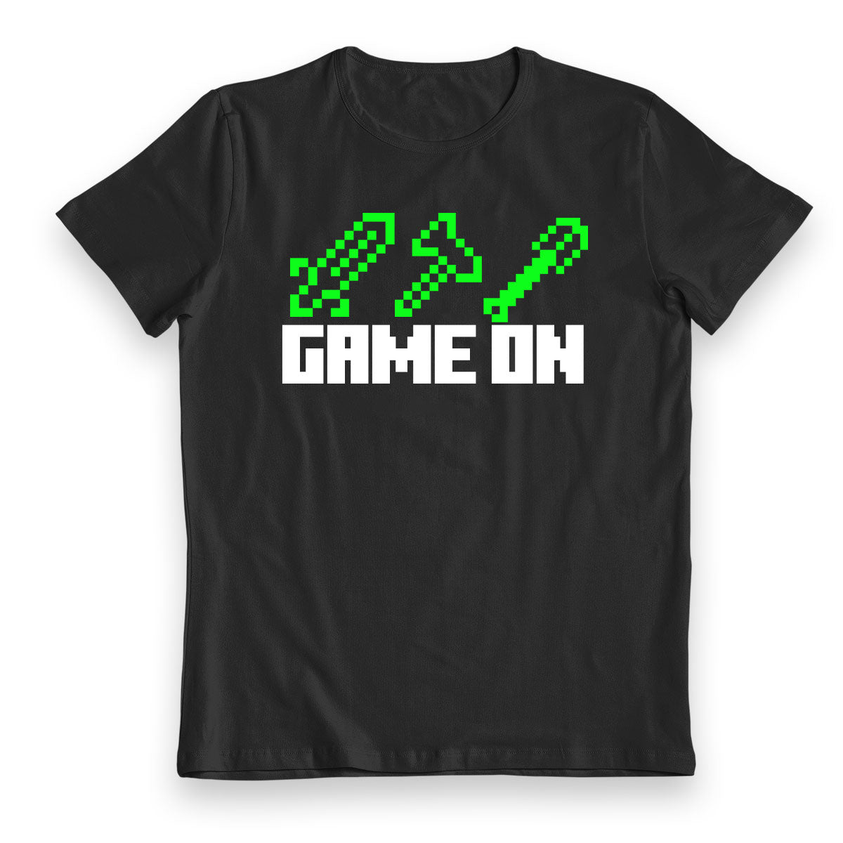 Gaming Minecraft Boys Game On Party Sleepover T-Shirt