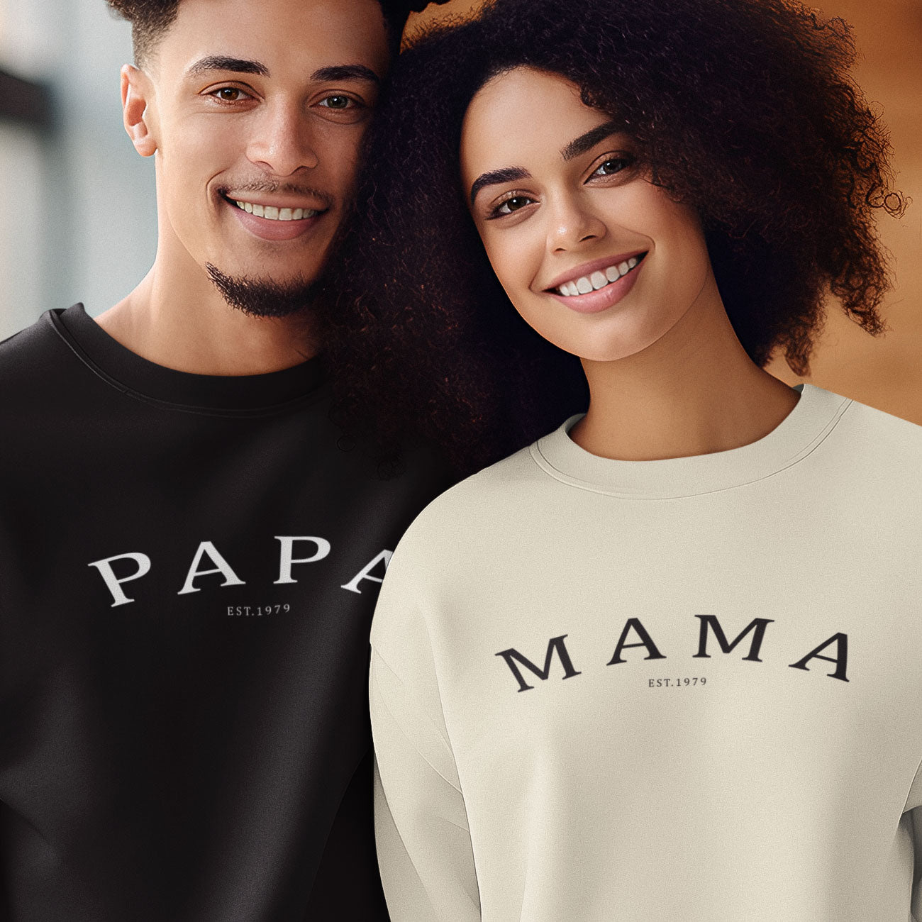 Mama / Papa Personalised Est. Sweater