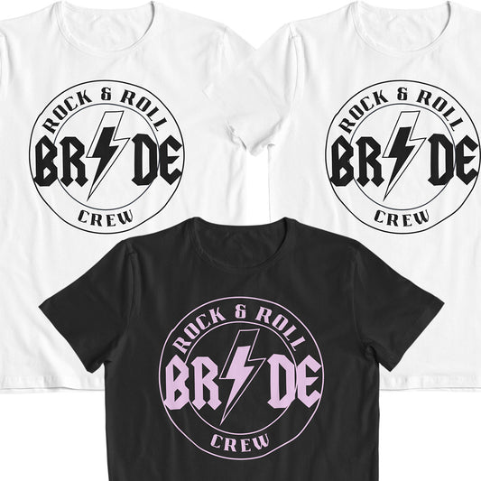 Rock & Roll Bride Crew T-Shirts