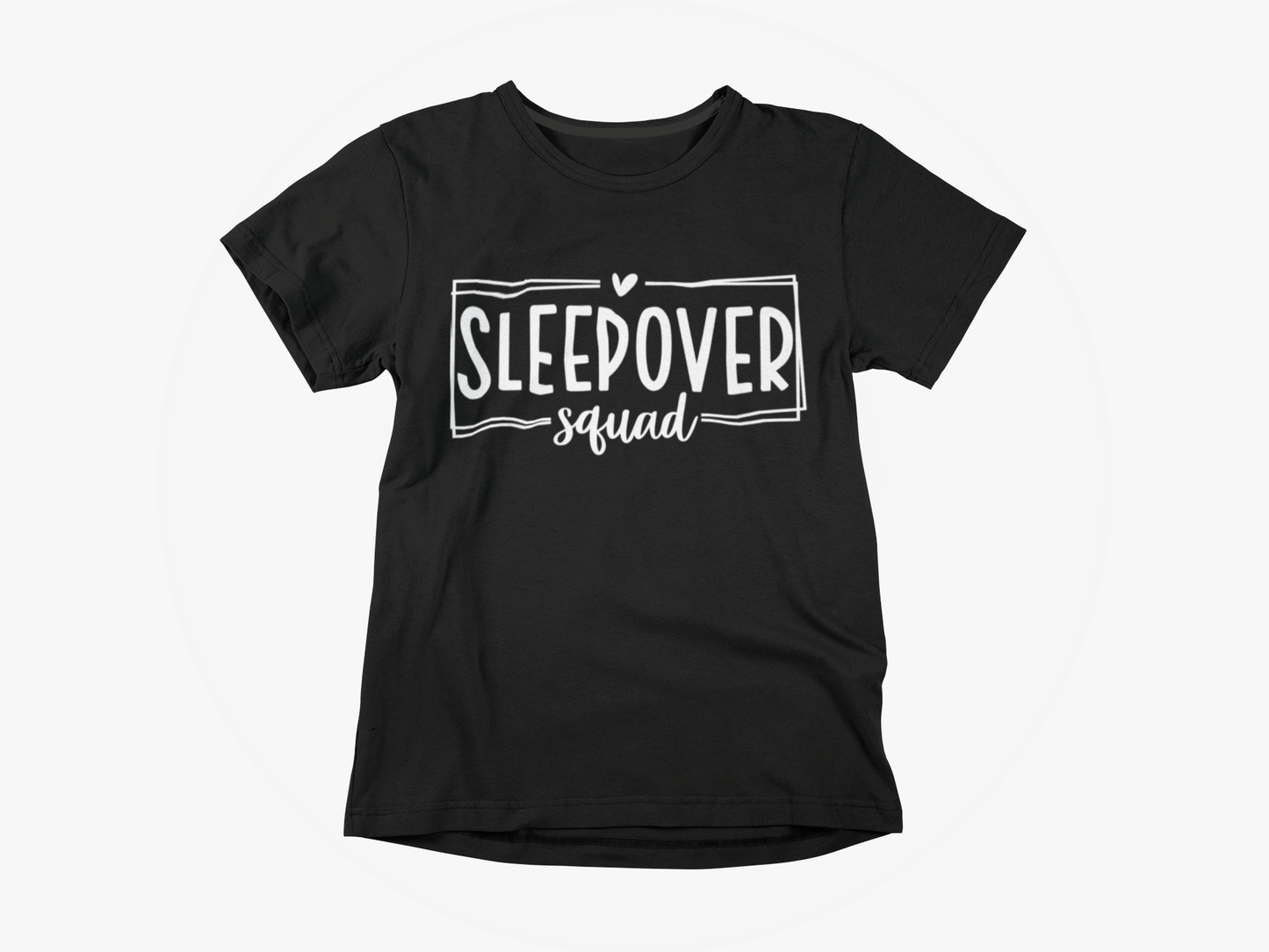 Sleepover Squad Heart Rectangle T-Shirt