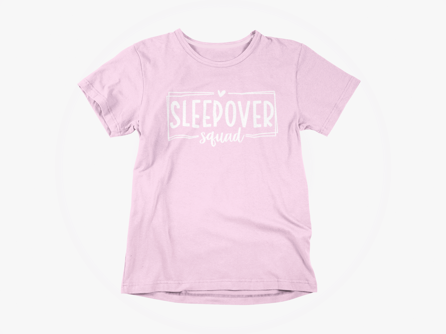 Sleepover Squad Heart Rectangle T-Shirt