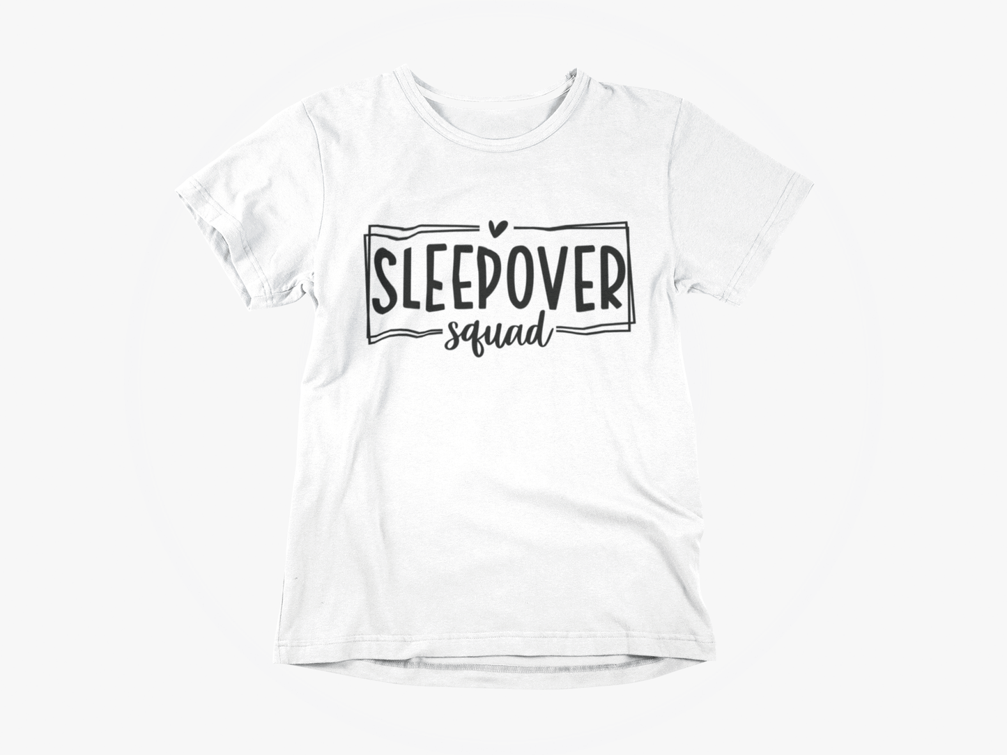 Sleepover Squad Heart Rectangle T-Shirt