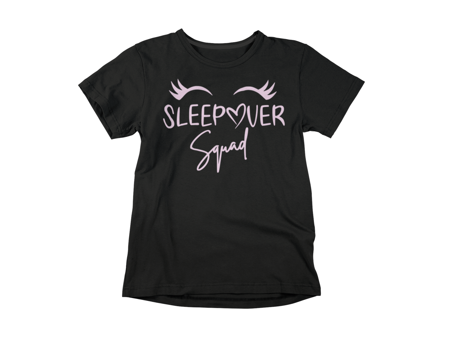 Sleepover Squad Big Eyelashes T-Shirt