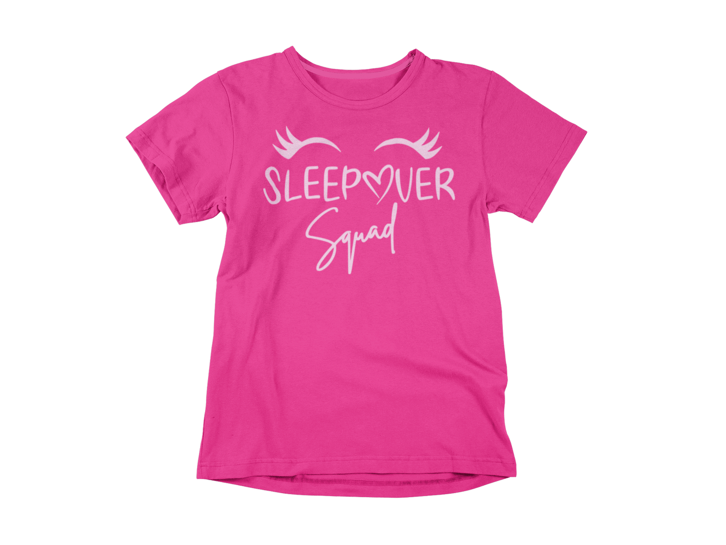 Sleepover Squad Big Eyelashes T-Shirt