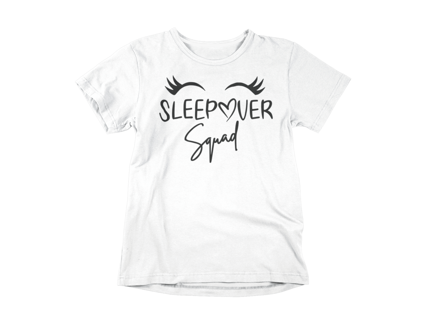 Sleepover Squad Big Eyelashes T-Shirt