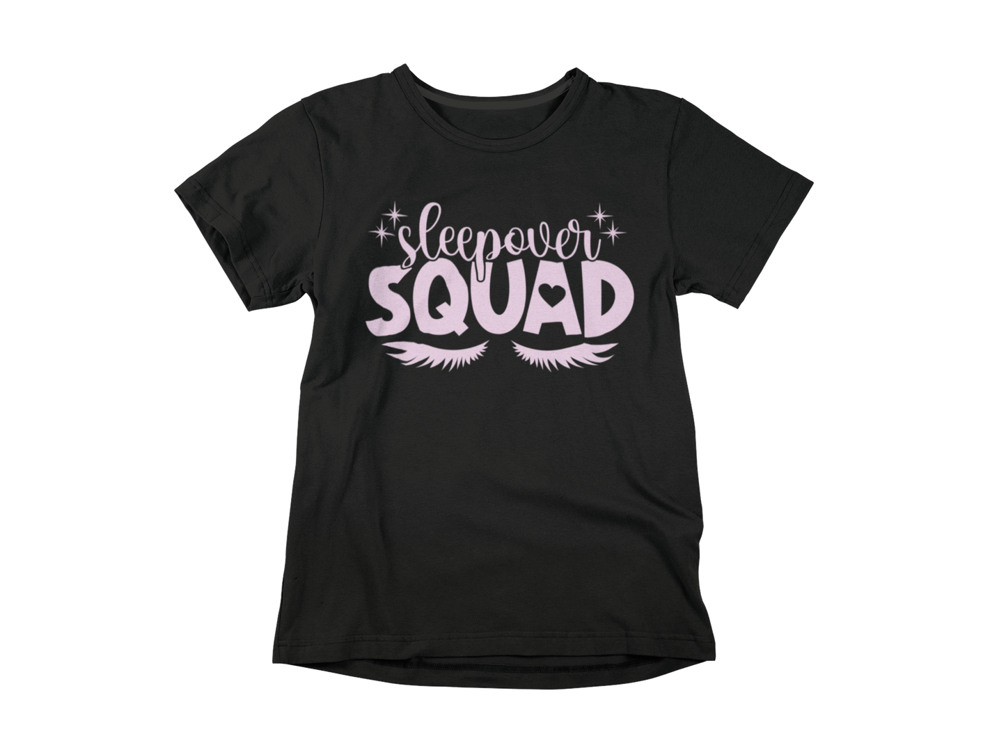 Sleepover Squad Twinkle Eyelashes T-Shirt