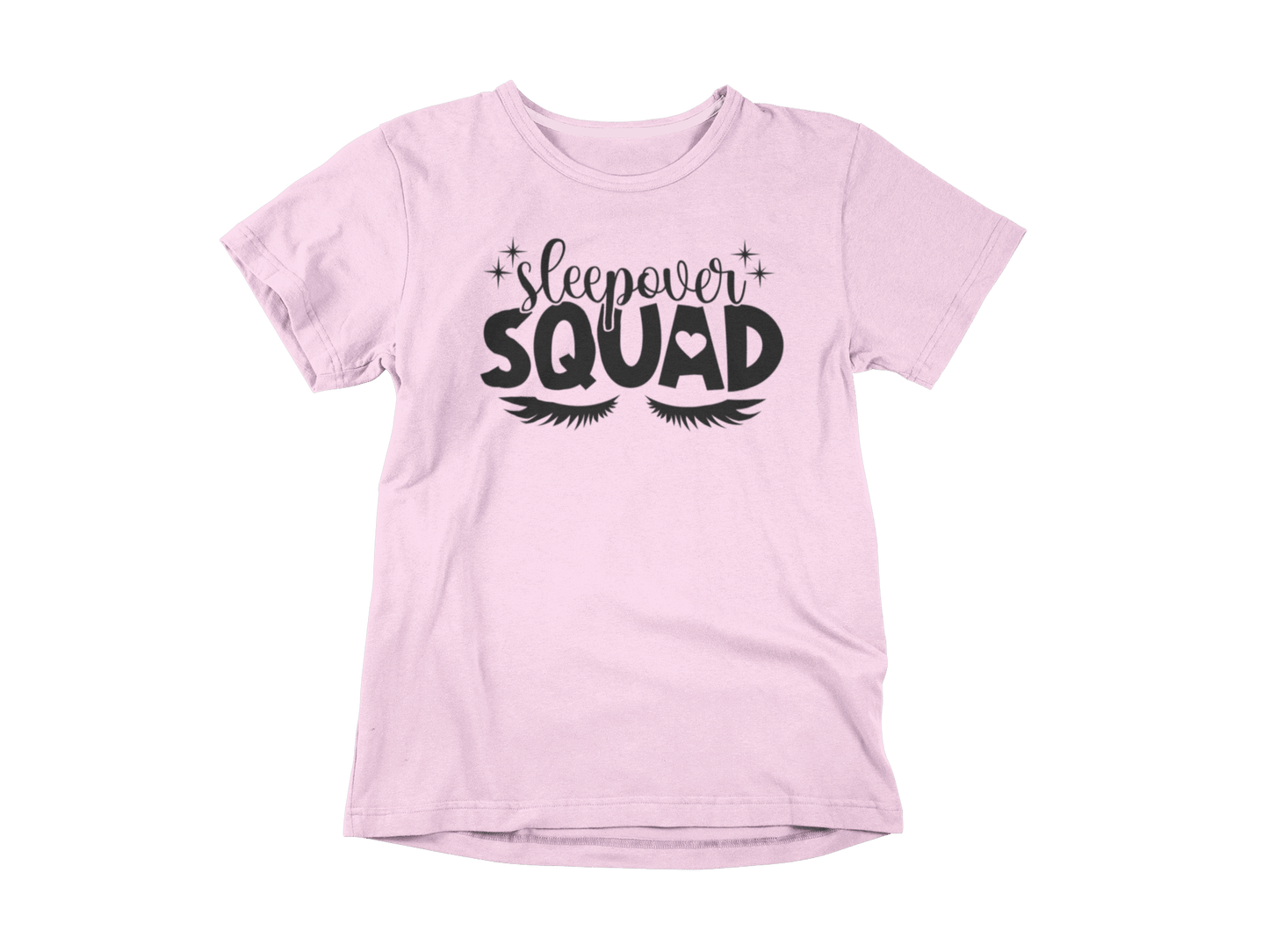 Sleepover Squad Twinkle Eyelashes T-Shirt