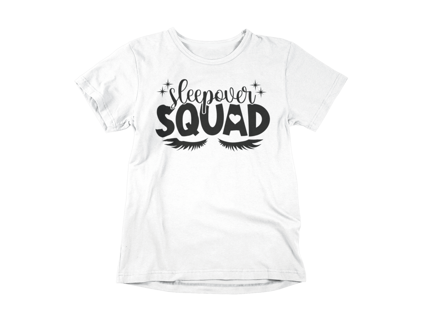 Sleepover Squad Twinkle Eyelashes T-Shirt