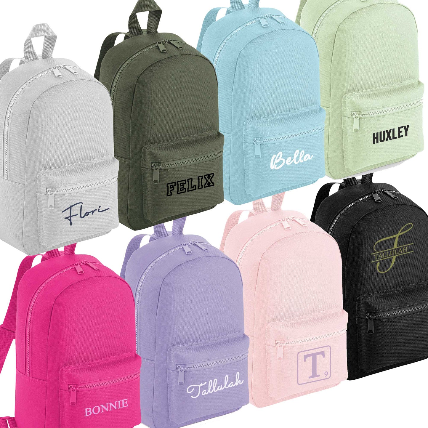 Personalised Mini Essential Fashion Backpack