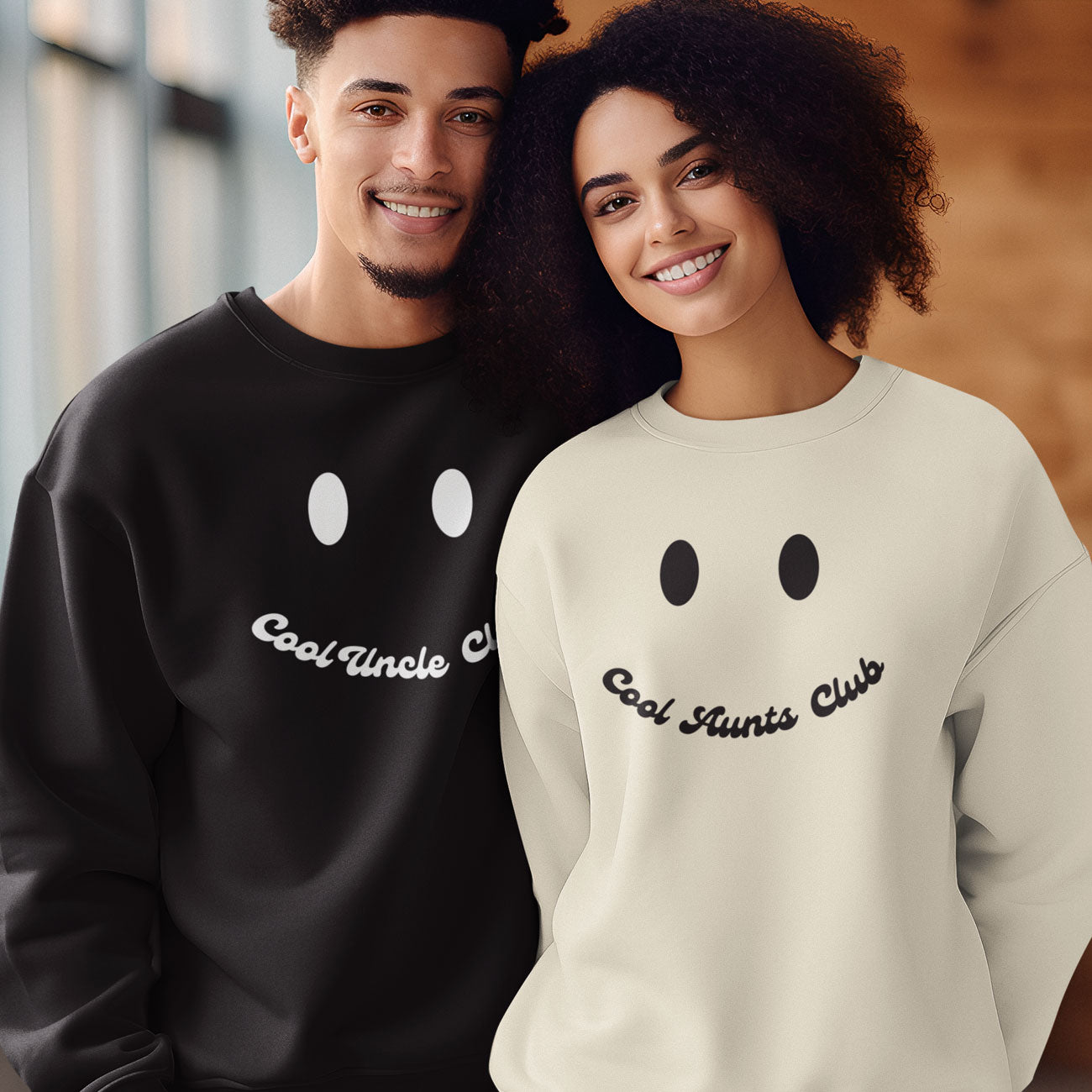 Cool Aunts Club Sweatshirt, Cool Uncle Club Sweatshirt