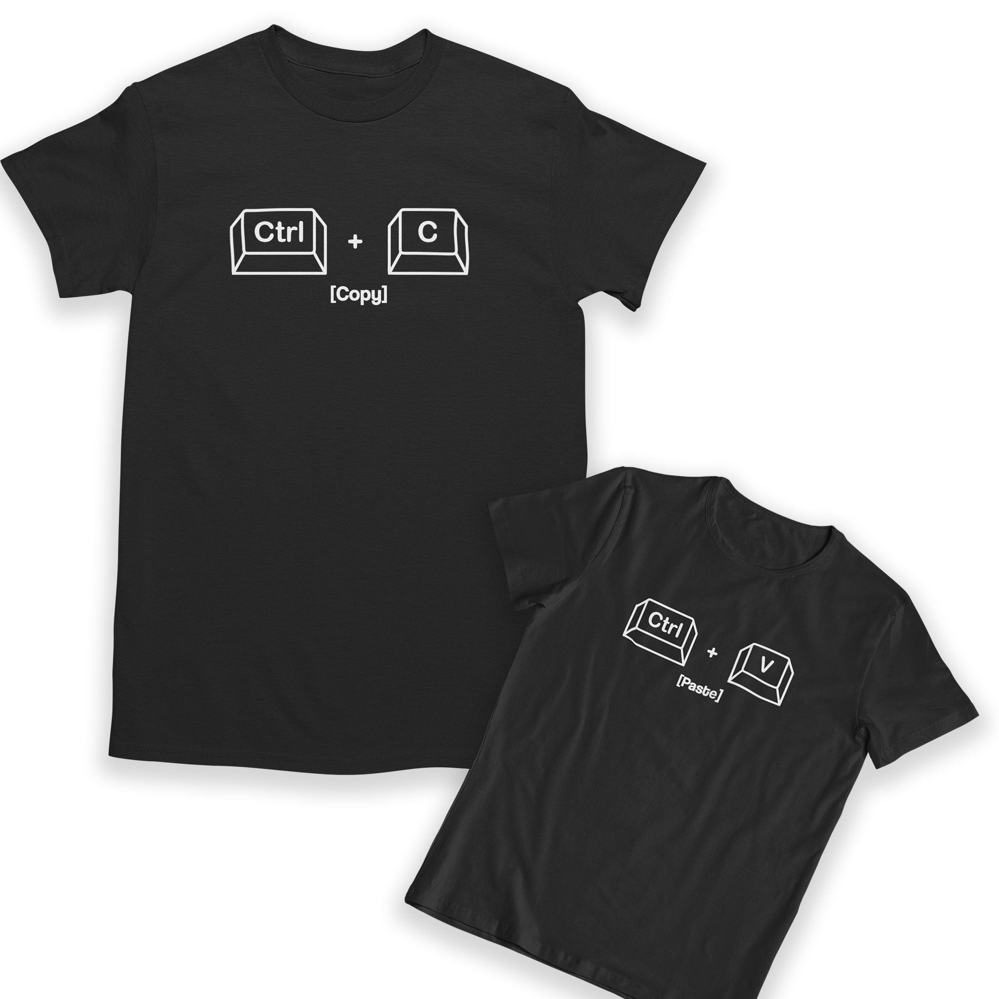 Copy Paste T-Shirt Set - Father and Baby Matching Shirts Set ...