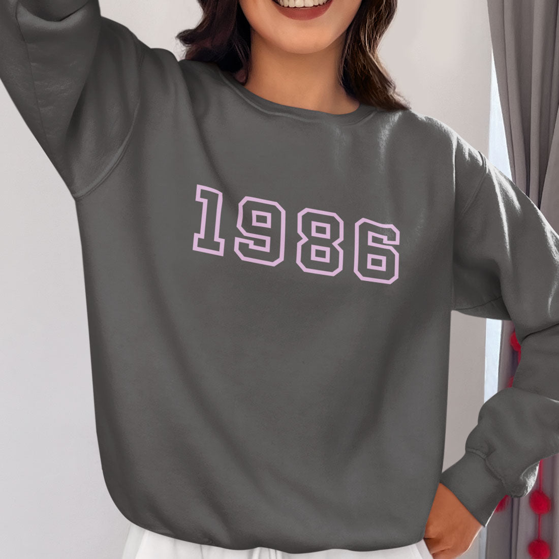 Personalised Year Sweatshirt, Custom Birth Year Jumper, 18th 21st 30th 40th Gift, Any Year Hoodie