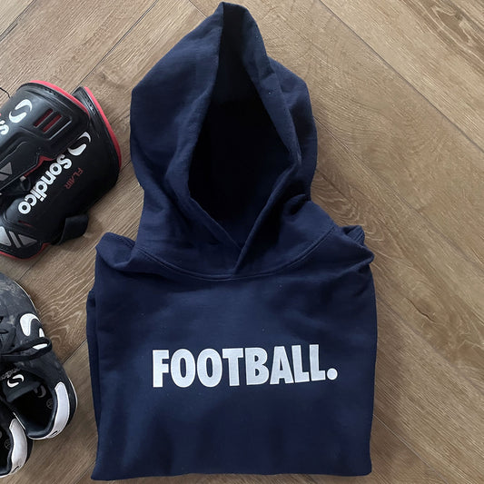 Football Hoodie Kids Personalised Number