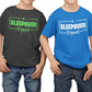 Boys Sleepover Squad Kids T-Shirt & Personalised Back Print