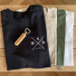 Personalised Dad Date EST T-Shirt & Bottle Opener