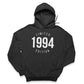 Any Year Personalised Birthday Hoodie for Him or Her