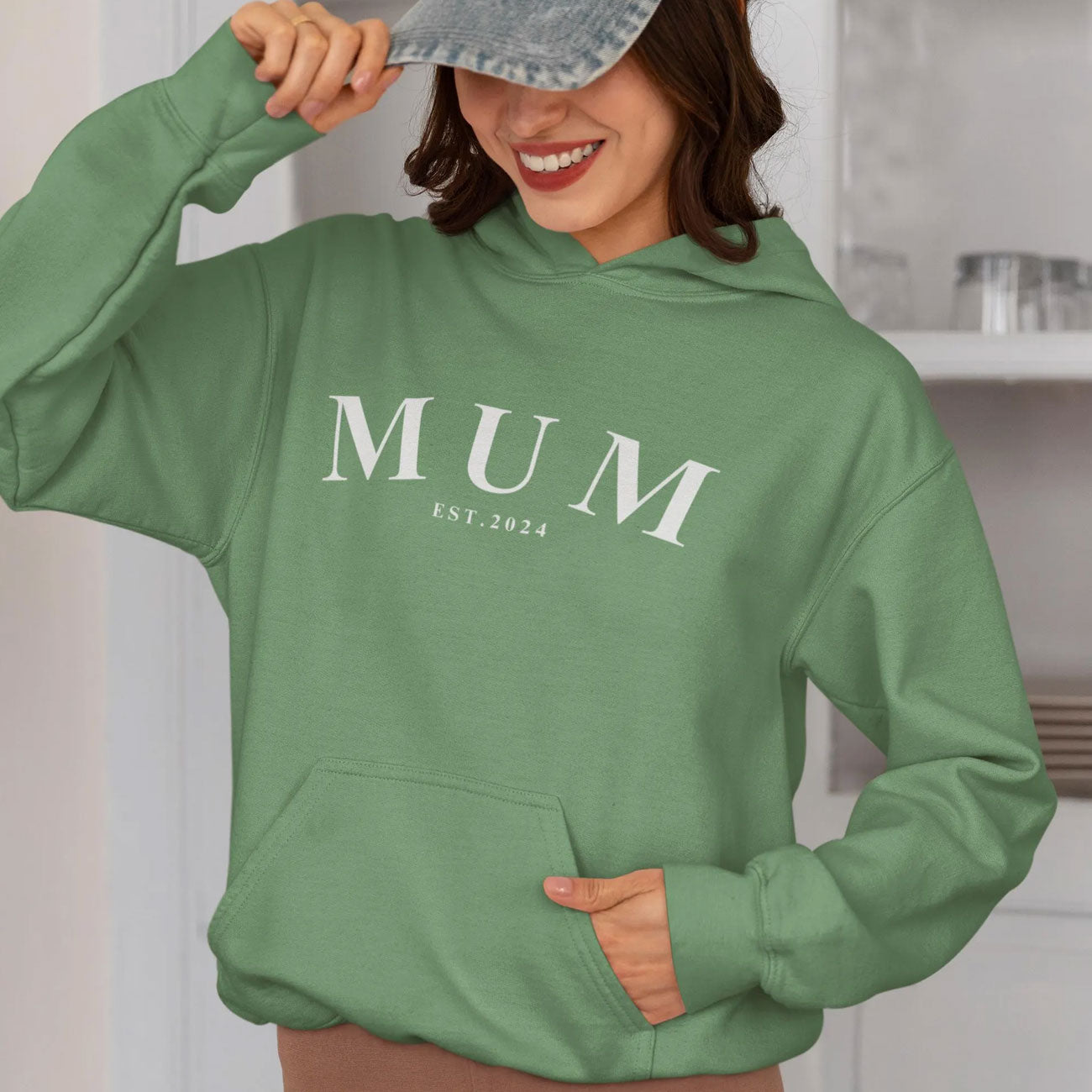 Personalised Mum Sweater - Custom Mother's Day Hoodie Gift for Mom