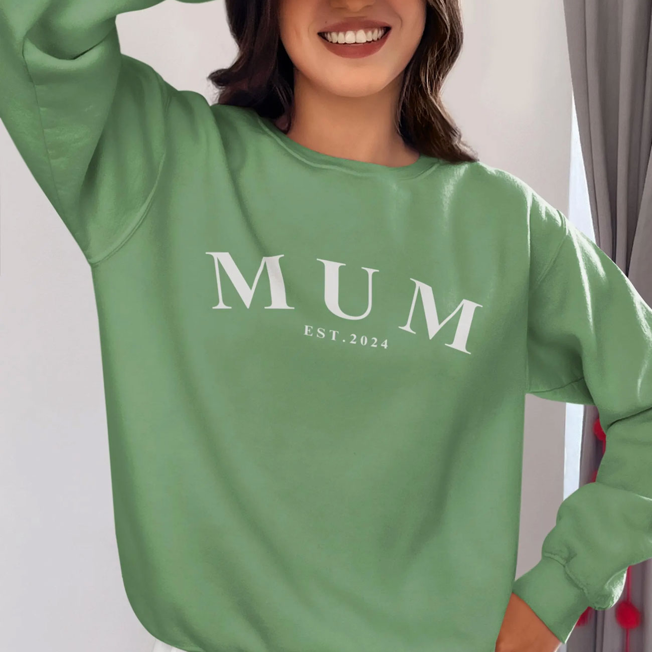 Personalised Mum Sweater - Custom Mother's Day Hoodie Gift for Mom