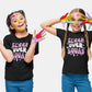 Sleepover Squad Kids & Mama Bubble T-Shirt & Personalised Back Print