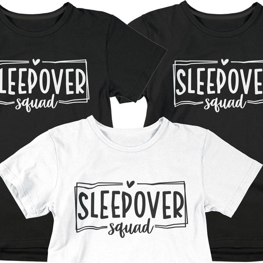 Sleepover Squad Heart Rectangle T-Shirt