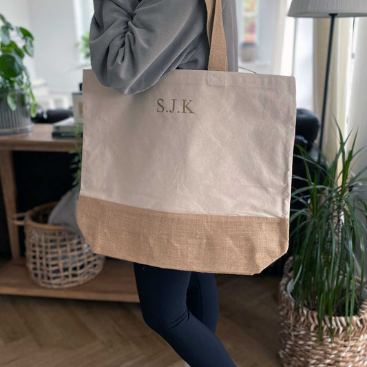 Personalised Oversized Tote Bag