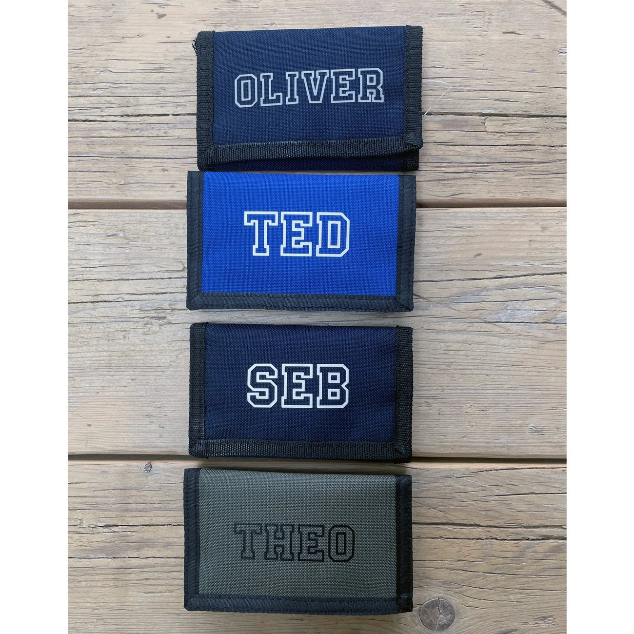 Kids Personalised Tri-Fold Wallet