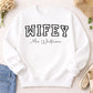 Personalised Wifey Sweatshirt