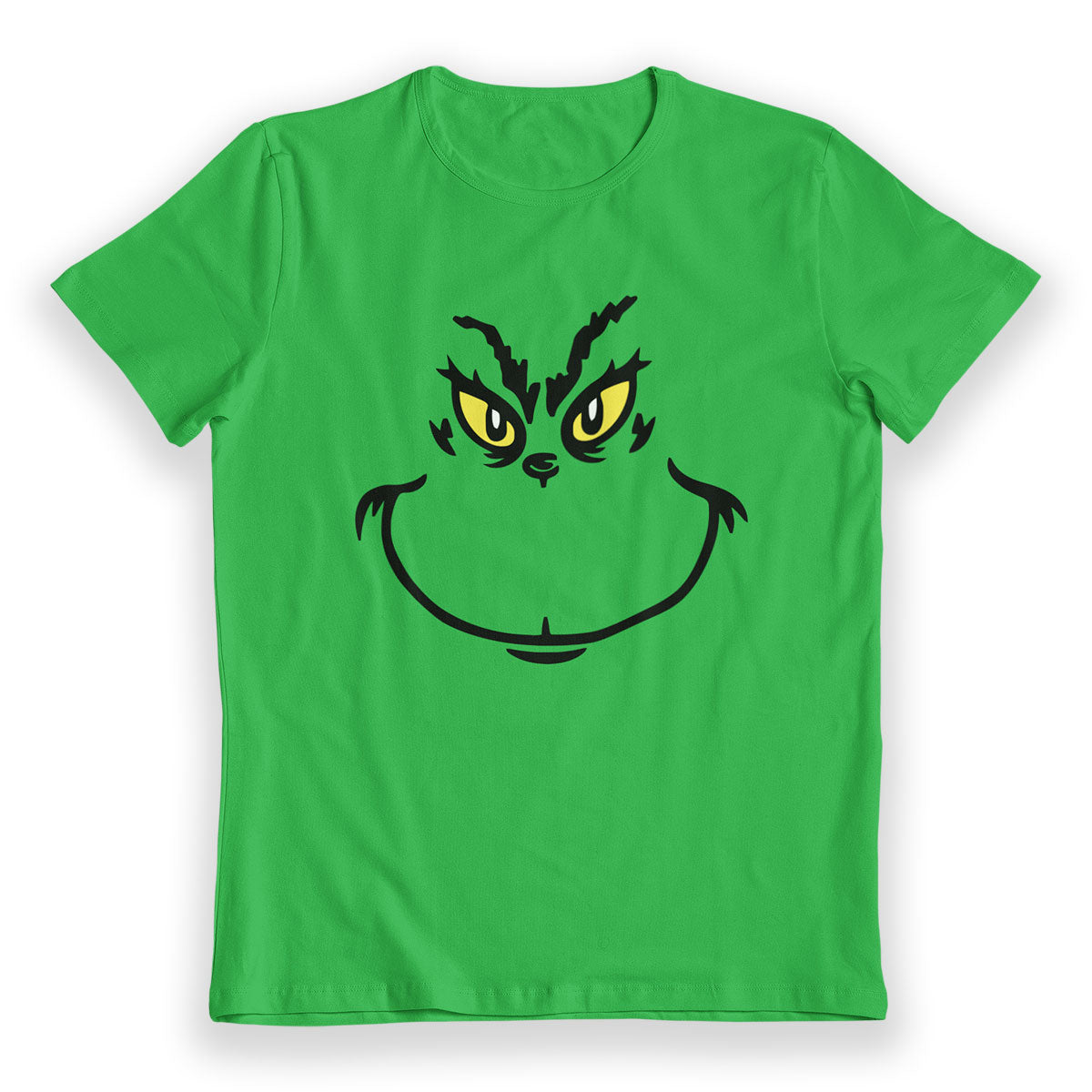 Christmas Festive The Grinch Face T-Shirt